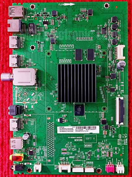 TCL 50E18US MAIN BOARD, 08-MS86H06-MA200AA, 40-MS86H1-MAB2HG ,MS6586 GFZ138822J