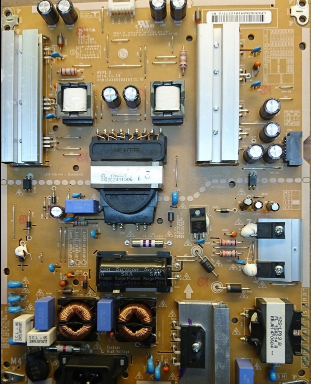 EAX66203101 (1.7) , LGP4760RI-15CH2 , PLDH-L403A , LG 49LF630V , 50LF650V , 55LF650V