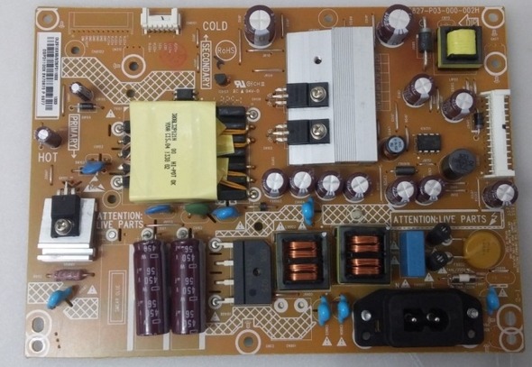 715G5827-P03-000-002H, DL291XXS5, DSP31100X, Philips 32PFL3078K/12 POWER