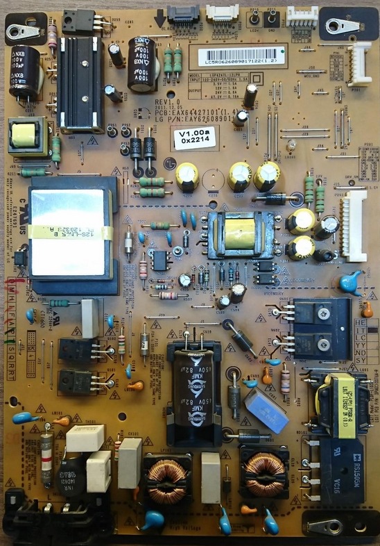 EAX64427101 (1.6) , EAY62608901 , LGP4247L-12LPB , LG 42LM615S , 42LM620S , 42LS5700