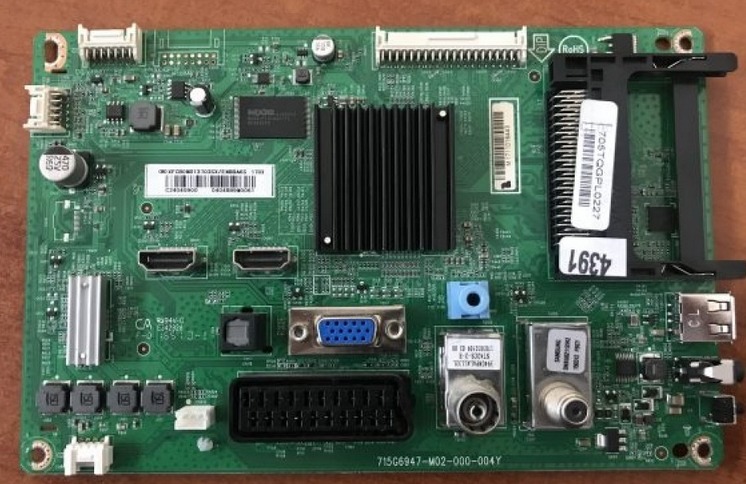 715G6947-M02-000-004Y , 703TQGPL069 , F0A02B66T , PHILIPS 40PFK4101/12 , MAIN BOARD , ANAKART